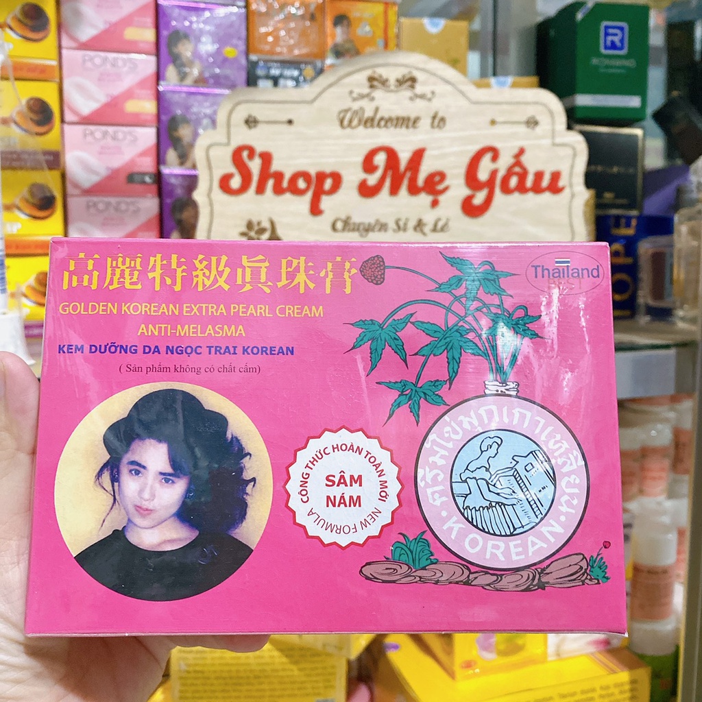 Sỉ lố 12 hộp kem sâm màu hồng nám