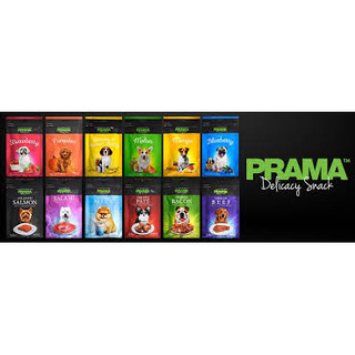 Prama Snack - Bánh thưởng prama nhiều mùi, đủ vị cho boss