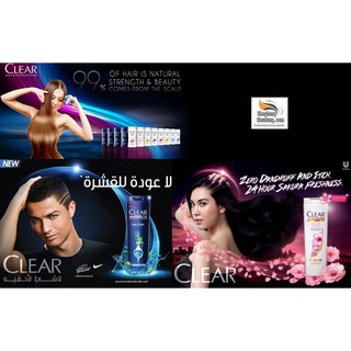 Dầu gội clear men - clear bạc hà thái lan mẫu mới