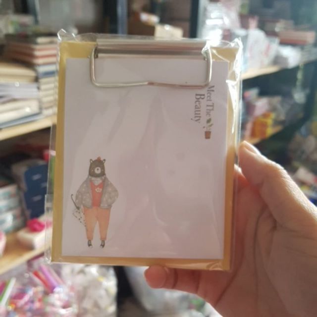 Giấy Note kèm bìa kẹp , YF18-225