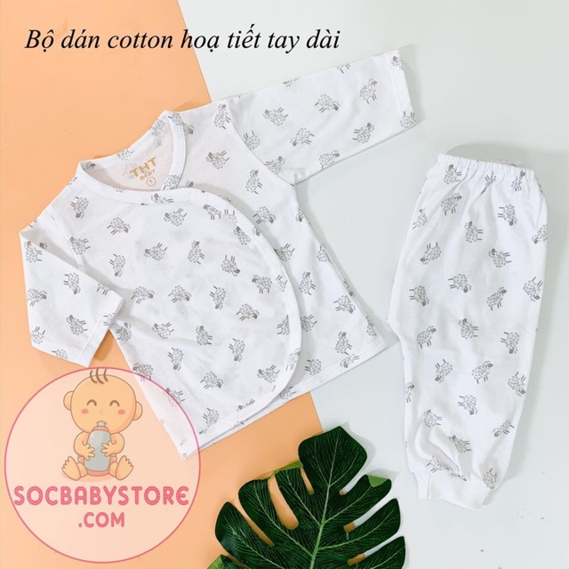 Bộ dán dài cotton cao cấp