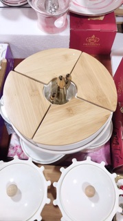 Khay đựng mứt sương rồng