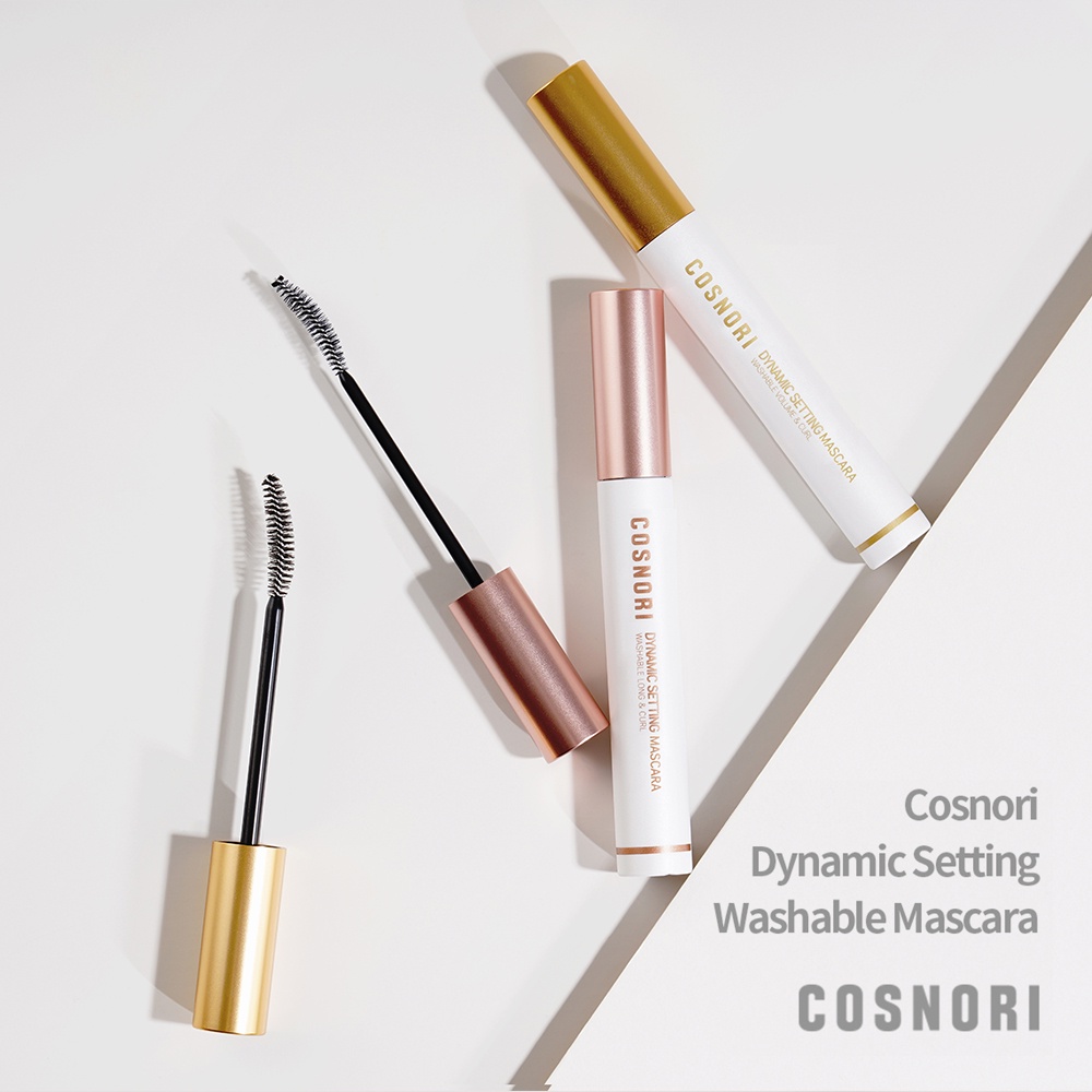 Mascara COSNORI chuốt mi siêu cong năng động có thể làm sạch