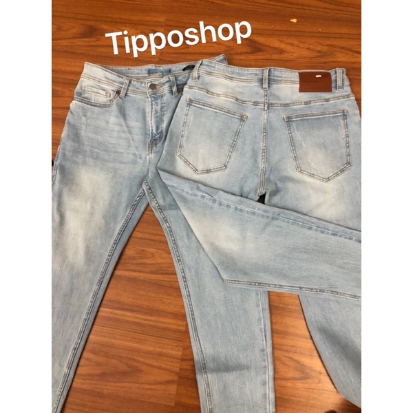 Quần jean xuất Hàn slim crop, form dáng trẻ trung, chất co giãn siêu đẹp