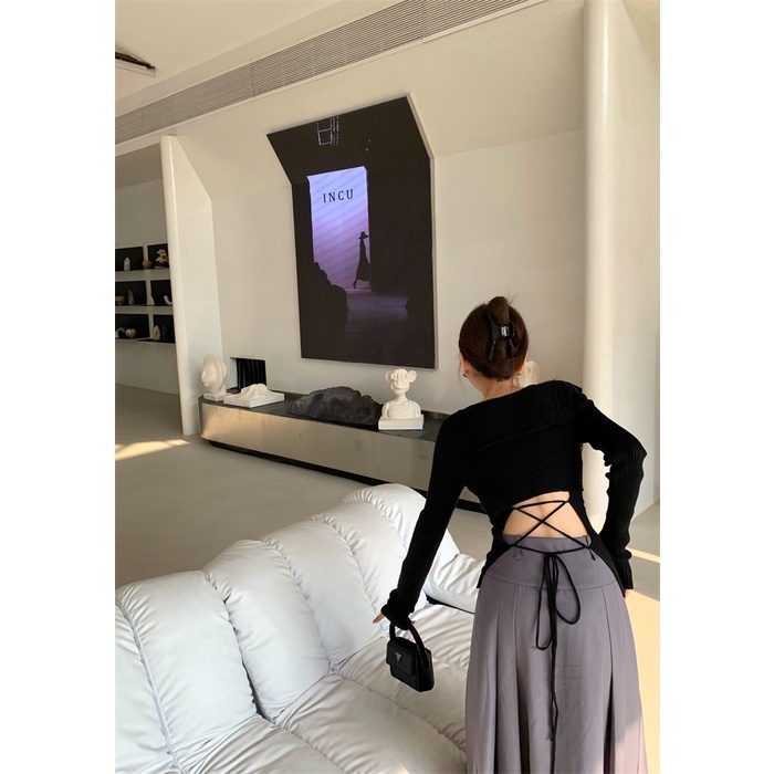 Áo Hai Dây + Áo Khoác Ngoài Phong Cách Retro Hàn Quốc