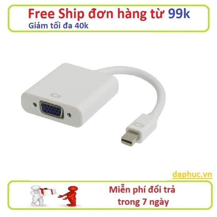 Cáp chuyển Mini DisplayPort sang VGA Adapter