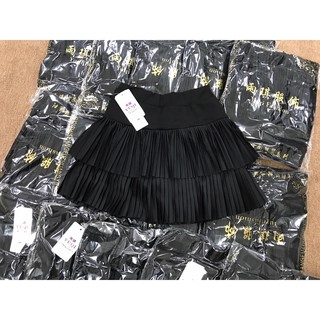 Váy xếp ly hai tầng