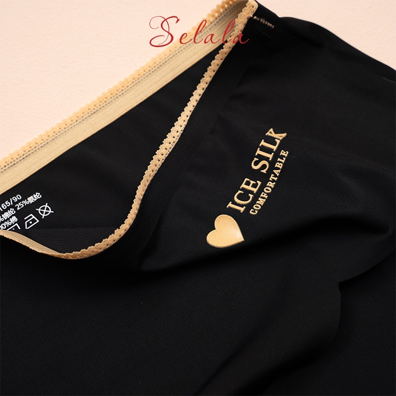 Quần Lót Nữ Su Selala Không Viền Cao cấp Mặc Siêu Mát Lạnh QS06