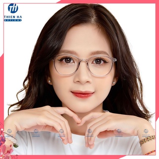 👓 [ NEW ] Gọng kính cận GL001 nhựa dẻo nhẹ nhiều màu, gọng kính cận dáng tròn Hàn Quốc unisex
