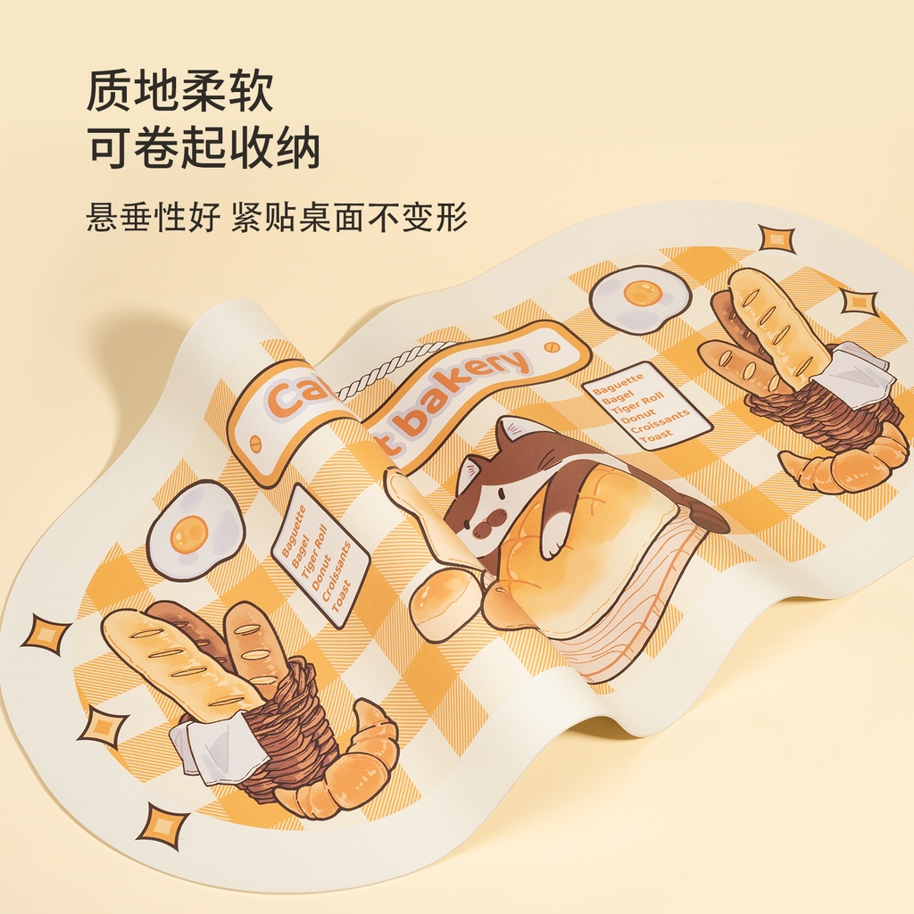 Miếng lót chuột bằng da PU chống trượt tiện dụng dành cho máy tính