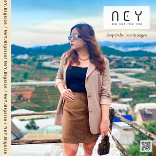 [ORDER] Áo khoác Blazer nữ BIGSIZE phong cách Hàn Quốc basic
