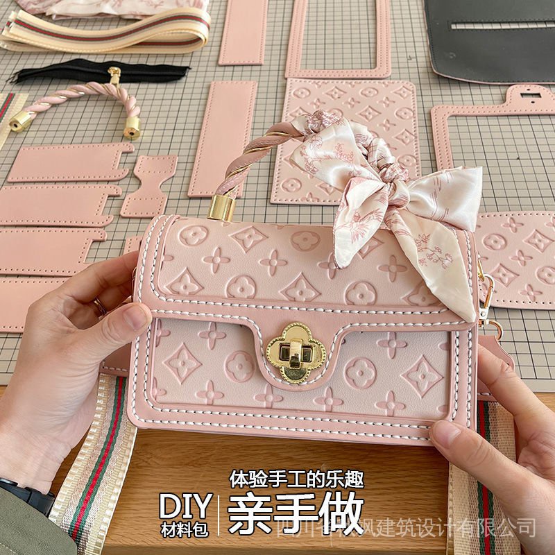 Túi Đeo Chéo Vai Đan Tay Thủ Công diy Có Hương Thơm Thời Thượng Cho Nữ Cqp3