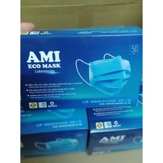 khẩu trang Ami 4 lớp kháng khuẩn
