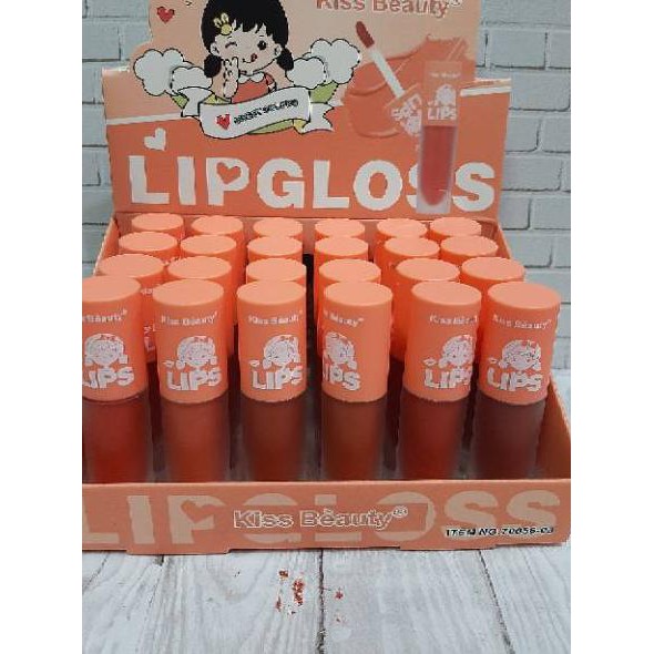 (Hàng Mới Về) Set 6 Son Môi Kiss Beauty Ngọt Ngào No.70056-03 Per | BigBuy360 - bigbuy360.vn
