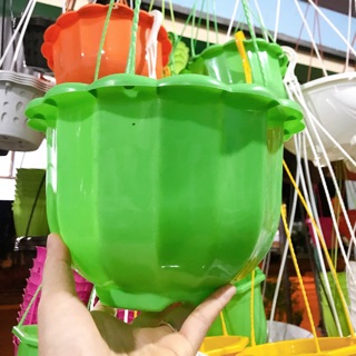 Chậu nhựa treo bí ngô