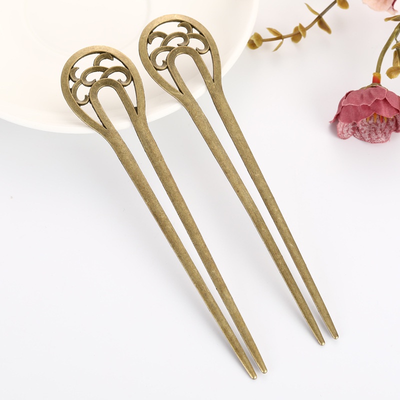 1 cán trâm cài tóc 155mm nguyên liệu làm trâm làm trang sức cổ trang cosplay cổ phục có màu KC