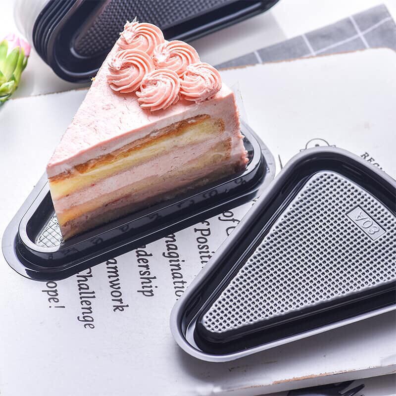 50 Hộp bánh tam giác - hộp bánh tiramisu tam giác A03 mang về