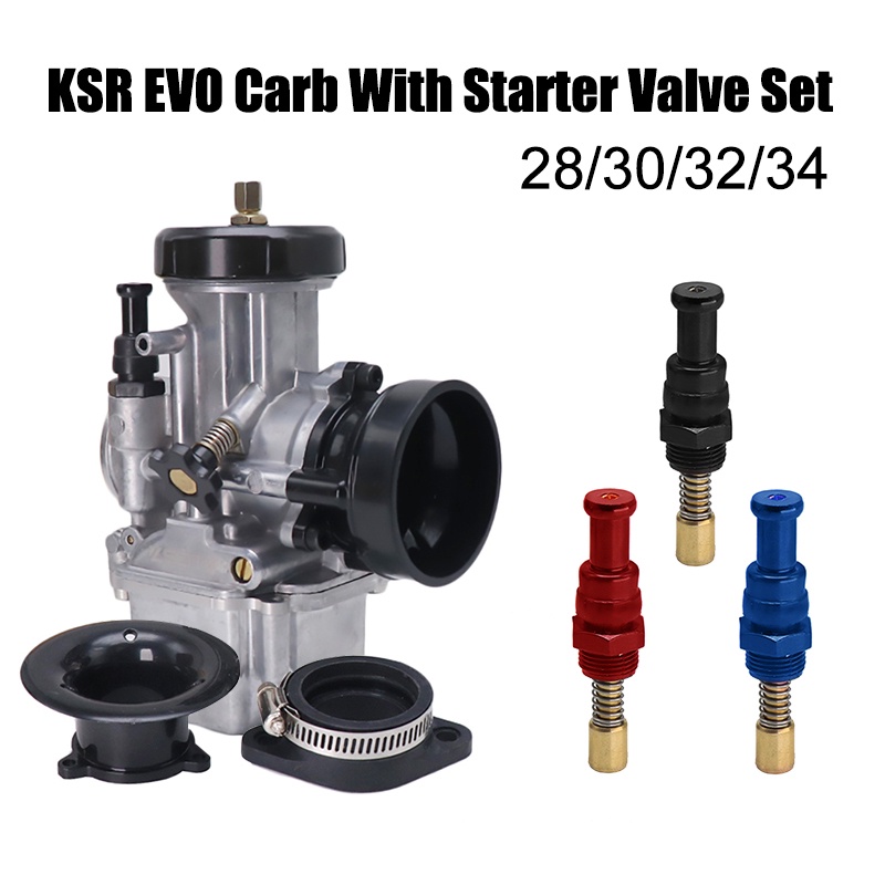 ZSDTRP KOSO PWK KSR Carburetor 28mm 30mm 32mm 34mm Carburador with Manual Valve For RM YZF Honda