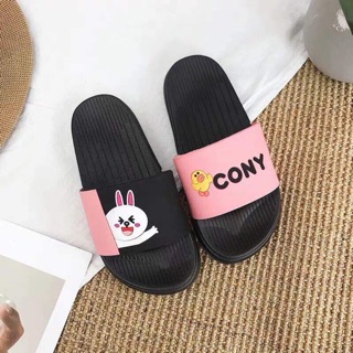 👣Dép Hình Thỏ Cony và Gấu Brown Ngộ Nghĩnh Hàng Quảng Châu Cao Cấp✨