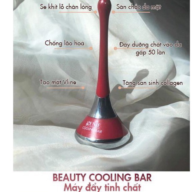 MÁY ĐẨY TINH CHẤT GENIE COOLING BAR NHẬP KHẨU CHÍNH HÃNG - GIÚP SĂN CHẮC DA MẶT, TĂNG SẢN SINH COLLAGEN, CHỐNG LÃO HÓA