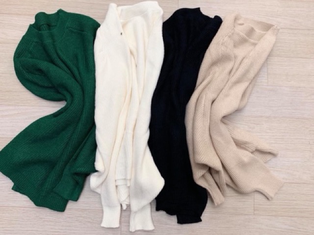 BÁN SỈ ÁO LEN CÁNH DƠI 4 MÀU CHO NỮ | BigBuy360 - bigbuy360.vn