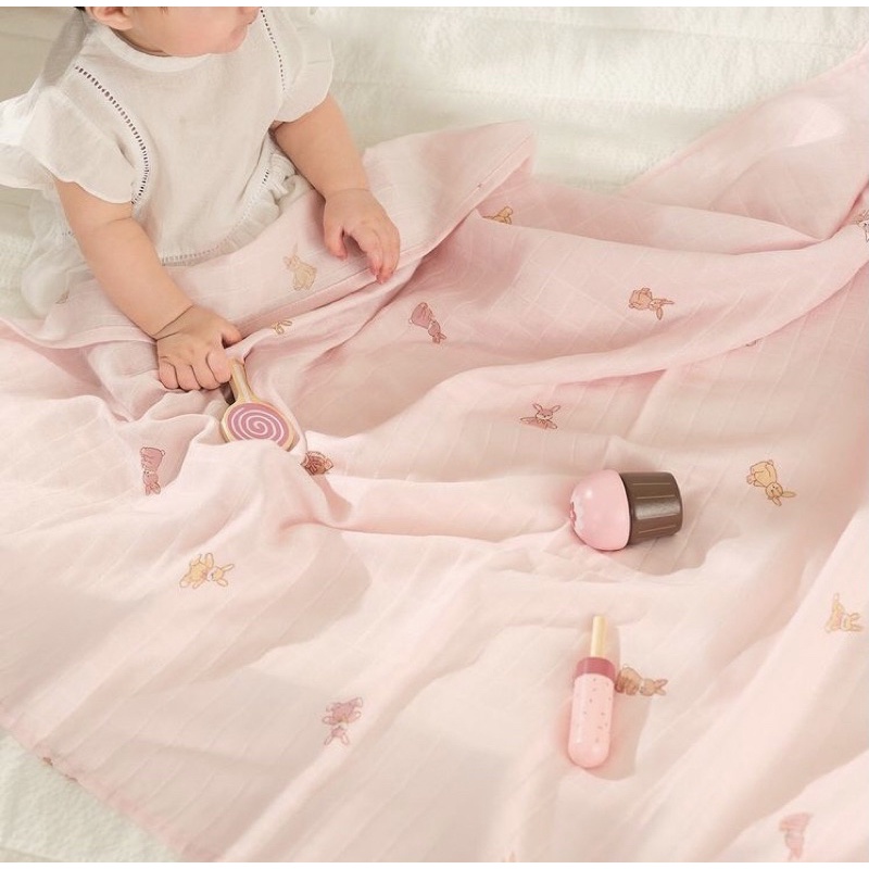 Chăn hè mỏng Dono&Dono nội địa Hàn nhiều hoạ tiết cho bé