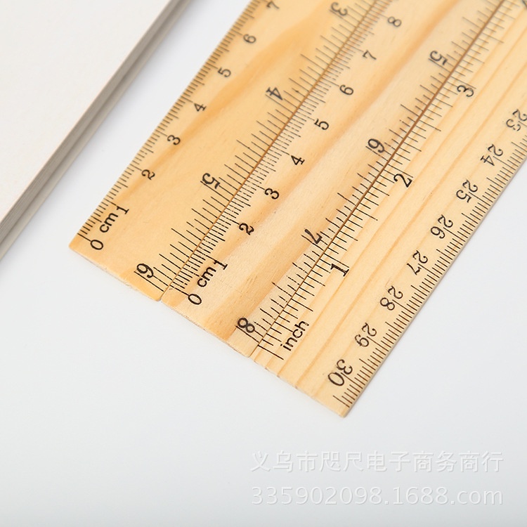Thước Gỗ Thẳng 15cm 20cm 30cm Chất Lượng Cao