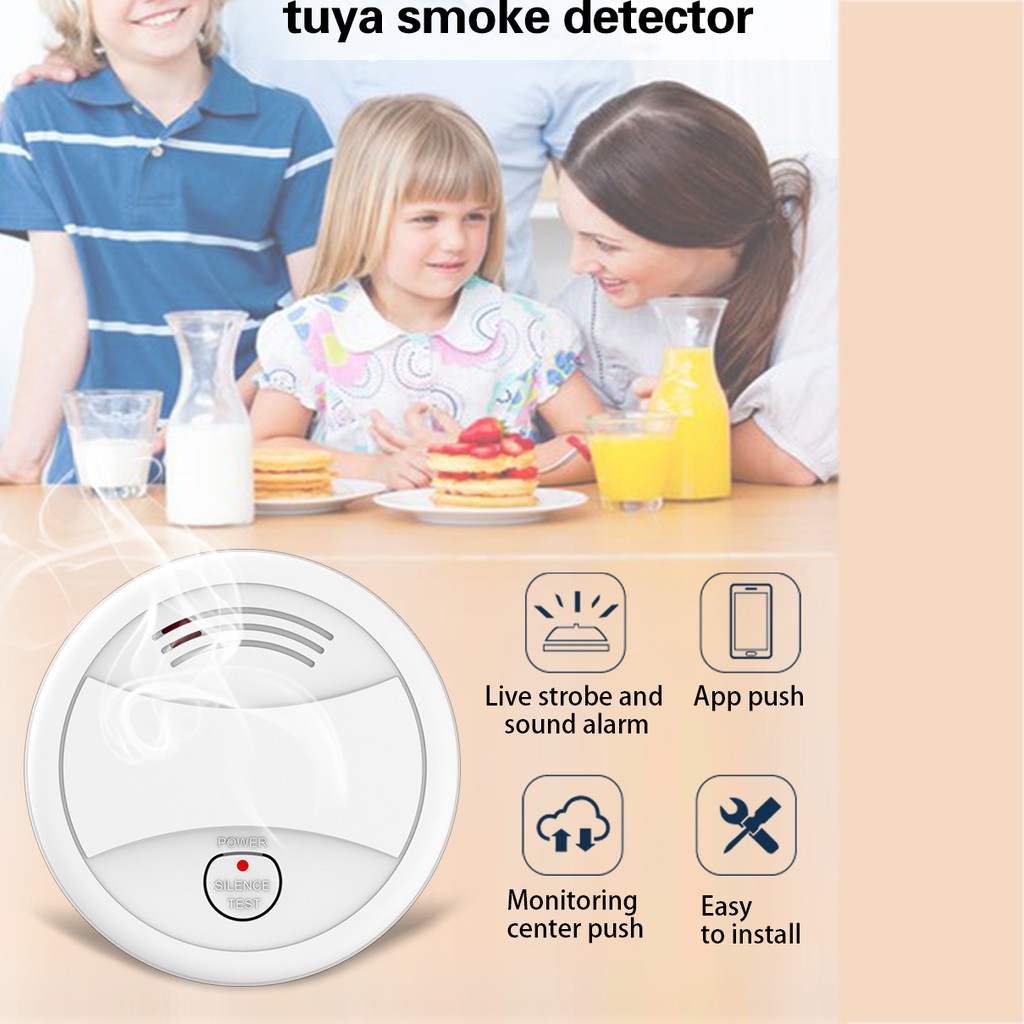 Thiết Bị Phát Hiện Khói Thông Minh Cho Hệ Thống Cảnh Báo Cháy