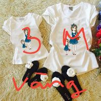Combo 5 áo. Mẹ và bé.