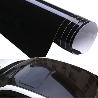 1 mét decal đen dán mui xe sport Vindecal BD