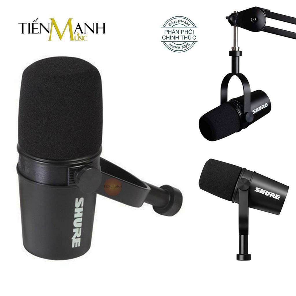 Micro Shure MV7-X Livestream Podcast Mic Thu Âm Phòng Thu MV7X Studio Microphone Biểu Diễn MV7