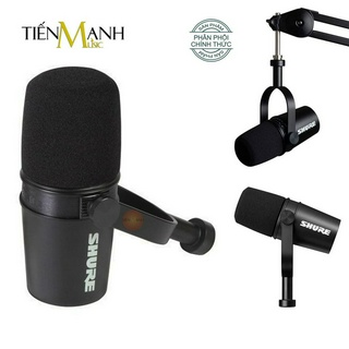 Micro shure mv7-x livestream podcast mic thu âm phòng thu mv7x studio microphone biểu diễn mv7