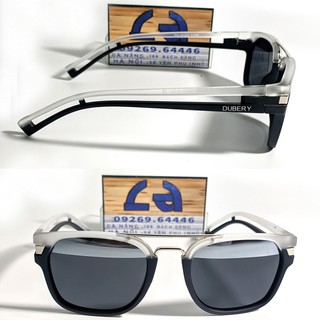 [Polarized] Kính Mát Phân Cực Dubery - The Gemini - D1948 Bạc Đen