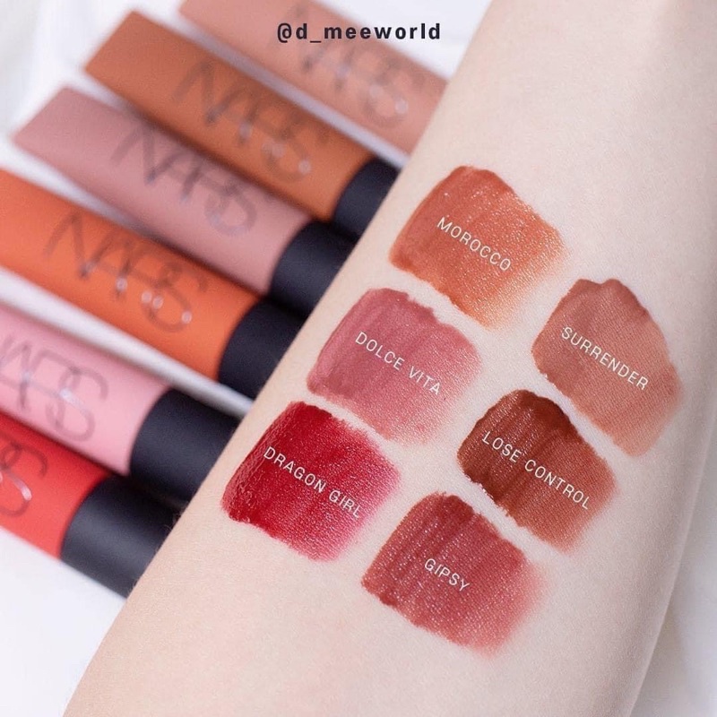 [CÓ BILL DUTYFREE] [MẪU MỚI 2021] Son Nars Air Matte Lip Color