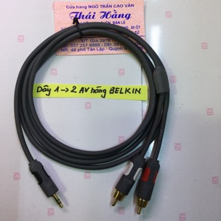 Dây 1 >2 AV hàng BELKIN giá cho 1 dây
