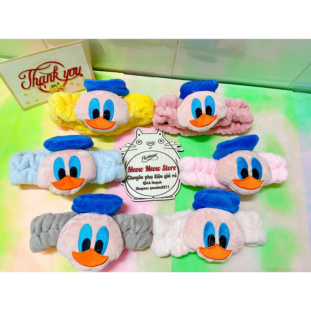 🦆 Ảnh thật 🦆 Băng Đô Vịt Donald Makeup Trang Điểm Cực Xinh🦆