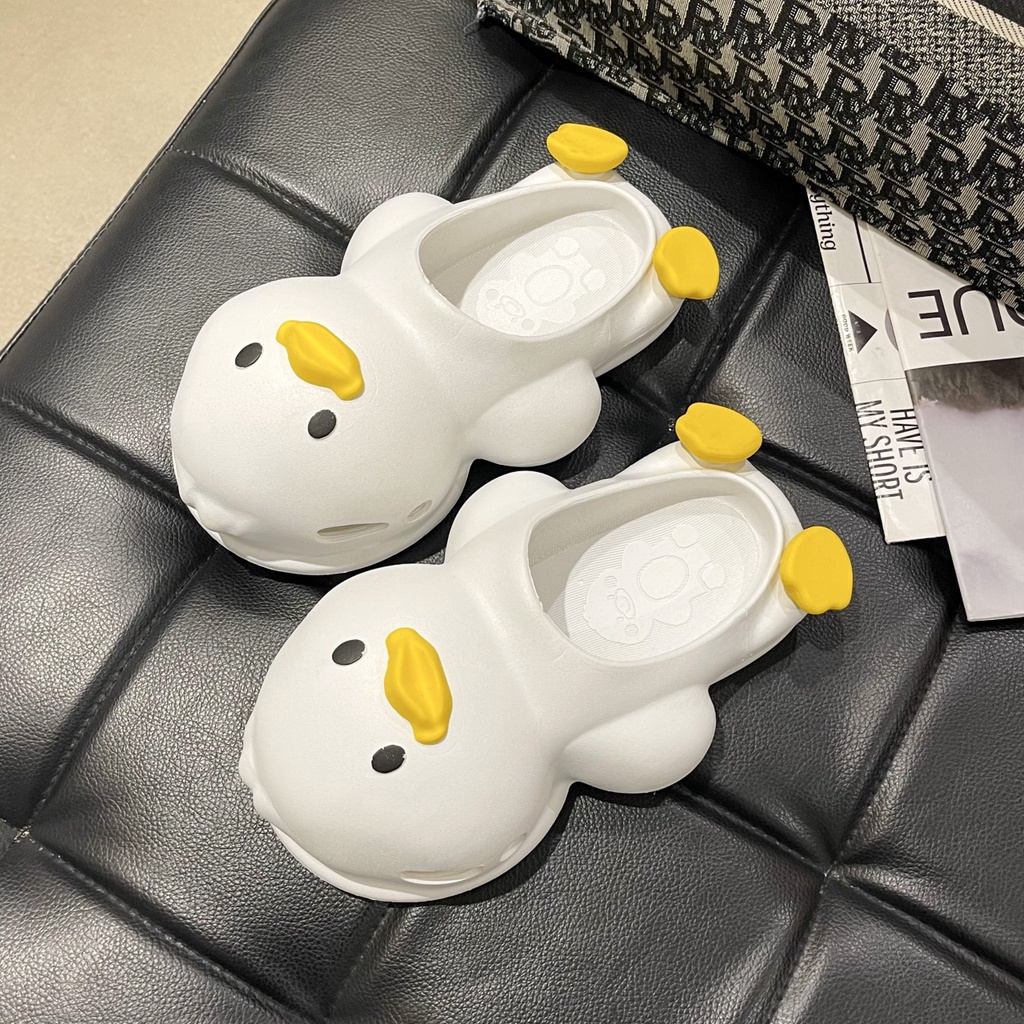 🐣Dép Vịt🐣 Dép Nữ Họa Tiết Hoạt Hình Dễ Thương