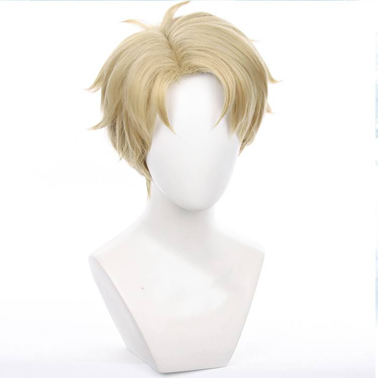 Bộ Tóc Giả Ngắn Màu Vàng Hóa Trang Nhân Vật Anime SPY x FAMILY Loid Forger