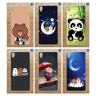 Ốp lưng sony xperia z3 - hình gấu thỏ heo