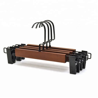 Móc kẹp gỗ treo quần áo người lớn cao cấp 32cm (1 móc)