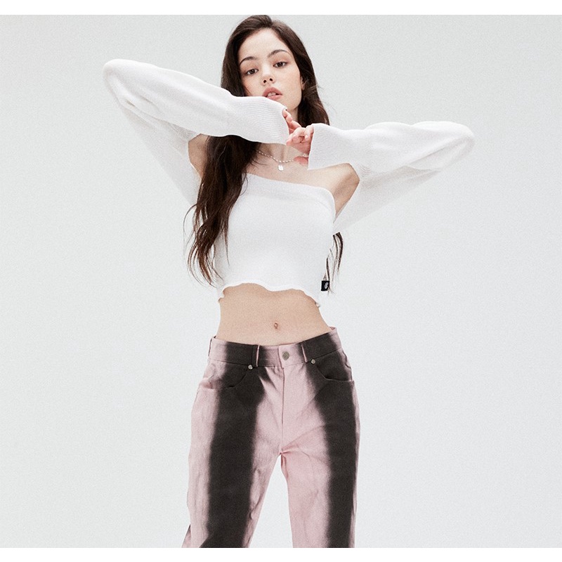 CHÍNH HÃNG SET ÁO CROPTOP LUVISTRUE KARINA AESPA