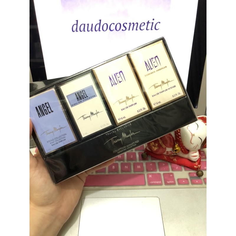 [ set mini ] Tách Set nước hoa Mugler Alien EDP - Alien Essence - Angel EDP EDT 5ml | BigBuy360 - bigbuy360.vn