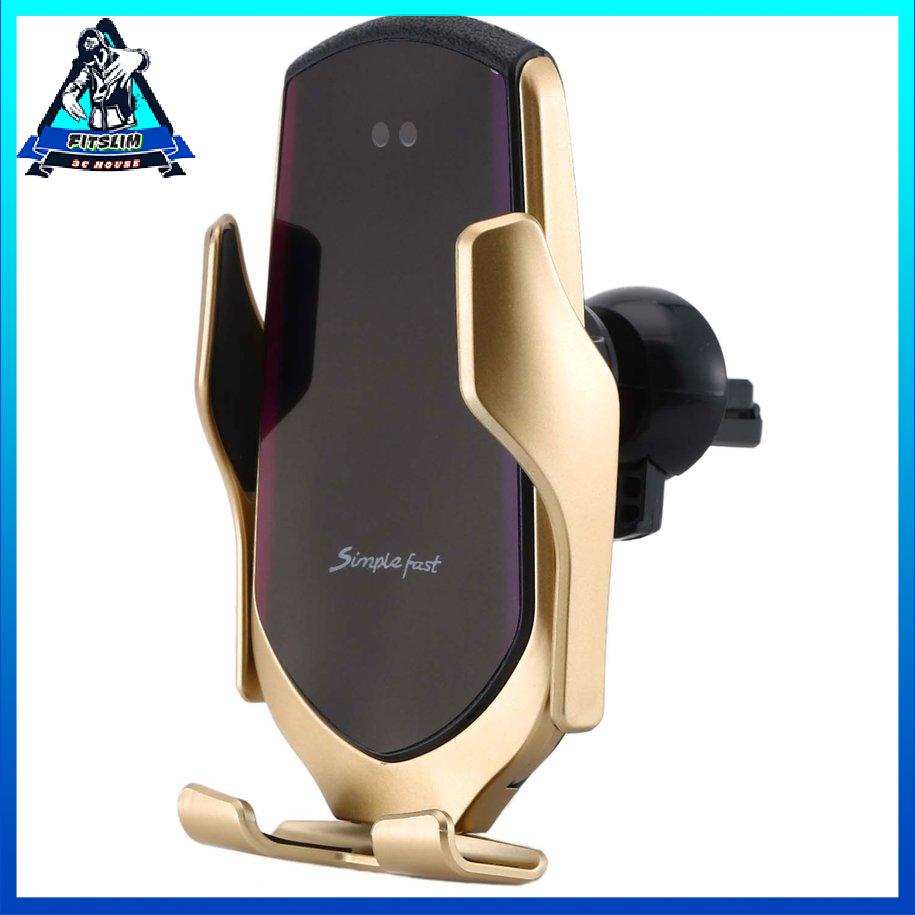 Bộ sạc ô tô không dây 2 trong 1 Qi Sạc nhanh Giá đỡ thông hơi tự động kẹp [8/24]