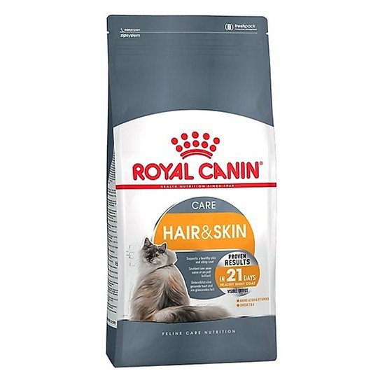 Hạt Royal Canin Hair &amp; Skin dưỡng da lông cho mèo 400G
