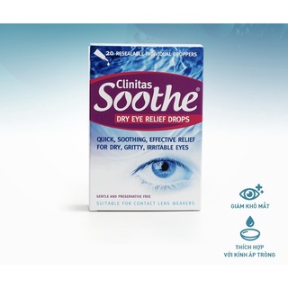 Dung dịch nhỏ mắt clinitas 0.4%