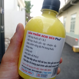 [CHÍNH HÃNG]Sản phẩm hỗ trợ hóa chất Axit béo Plus+ 450ml