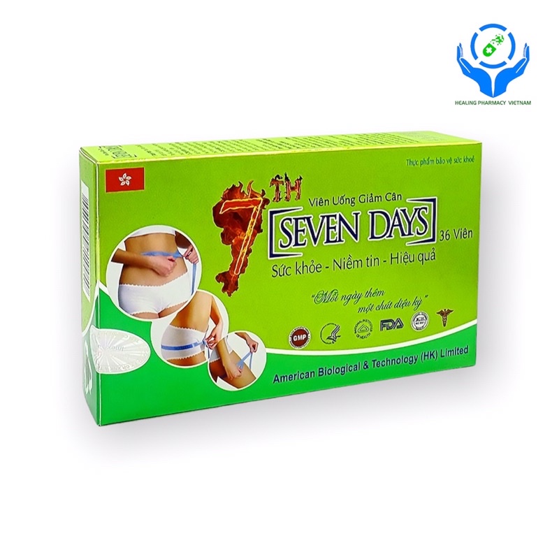 Viên uống GIẢM CÂN NHANH SEVEN DAYS - An toàn, hiệu quả