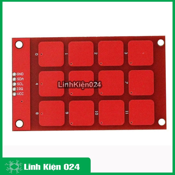 Bàn Phím Cảm Ứng Điện Dung 3x4 MPR121
