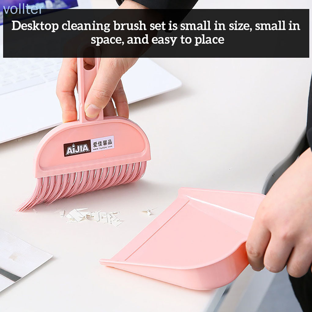 Bộ Chổi Và Đồ Hốt Rác Mini Tiện Lợi