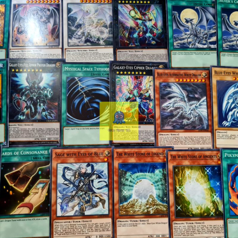 Bài YuGiOh - Bộ 54 lá bài Blue Eyes Meta 2020 Deck - Card Game VN